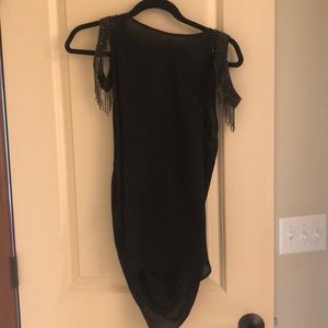 Beaded sheer blouse